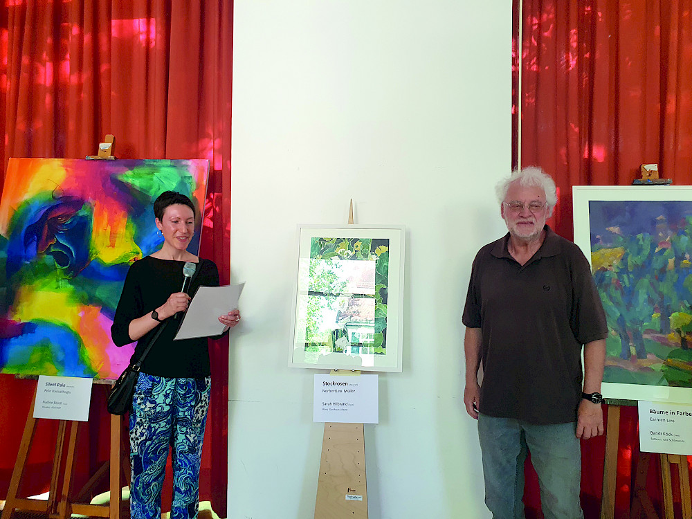 Die „Haltestelle Kunst“ setzt innovative Akzente für Walgauer Talente. ©Bibliothek Satteins