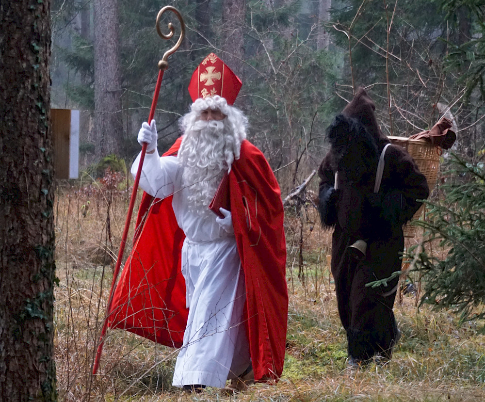 Nikolaus und Knecht Ruprecht